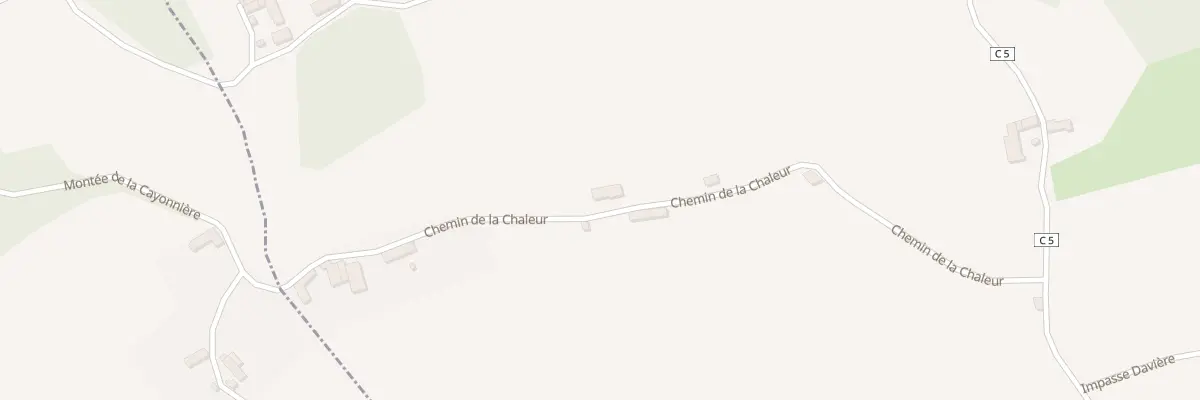 Plan du 82 Che de la Chaleur à Chassignieu