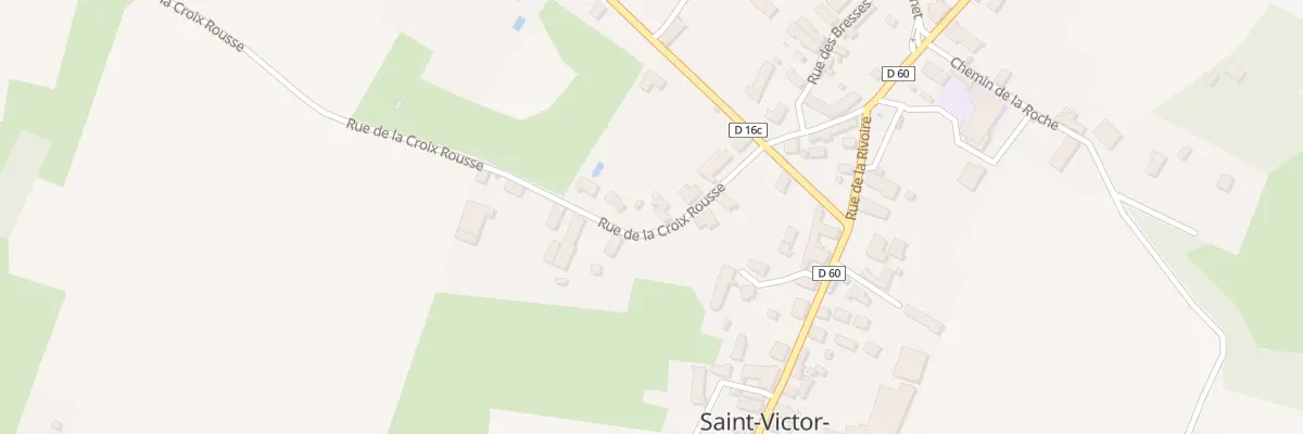 Plan du 5079 Rue de la Croix Rousse à Saint-Victor-de-Morestel