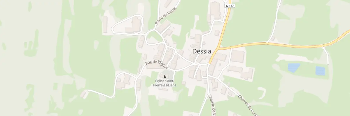 Plan du 44 Rue de la Mairie Dessia à Montlainsia