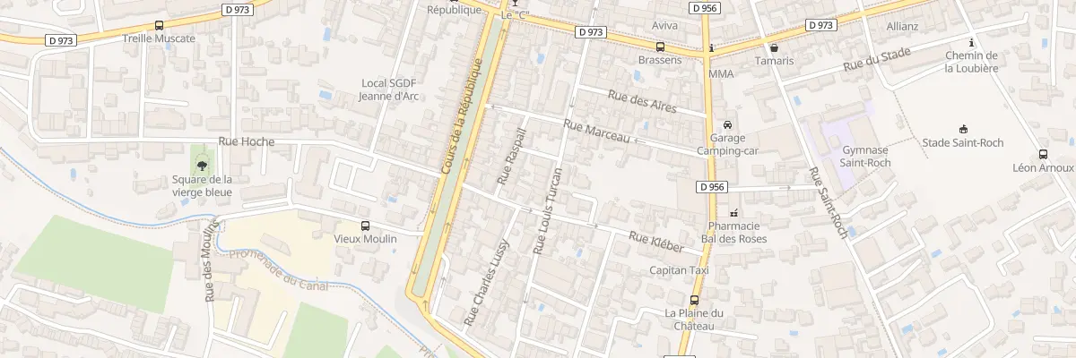 Plan du 204 Rue Louis Turcan à Pertuis
