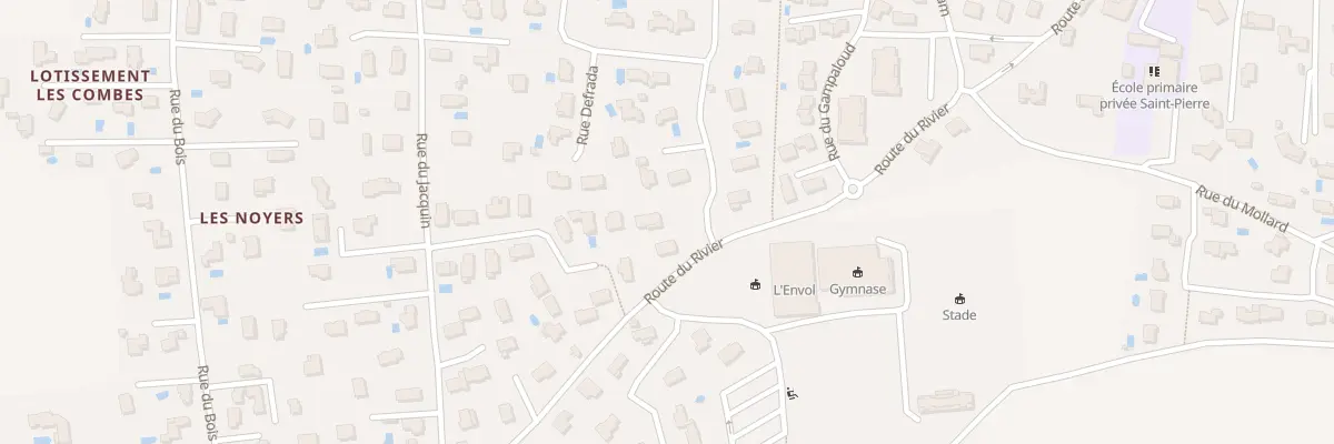 Plan du 25 Rue Defrada à Apprieu