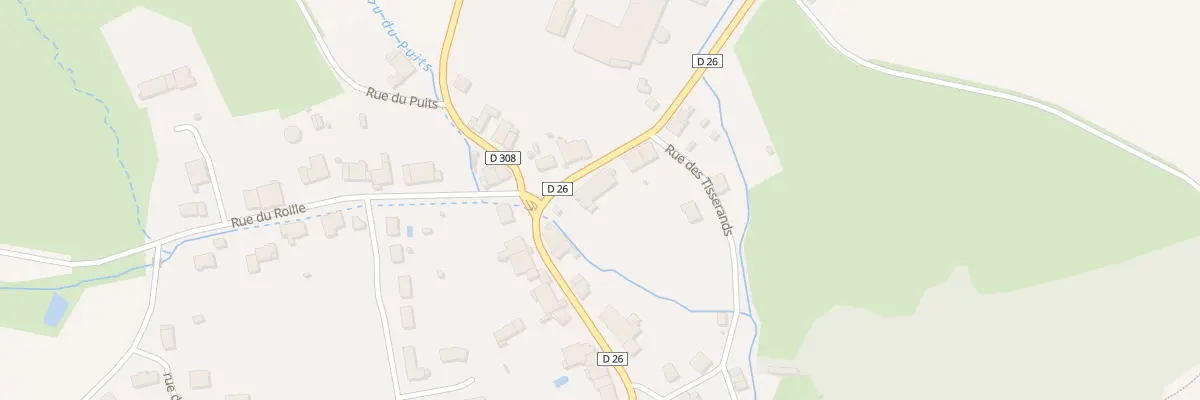Plan du 2 Rue de Verseilles à Chaudenay