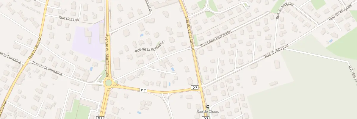 Plan du 51 Rue de la Fontaine à Dole
