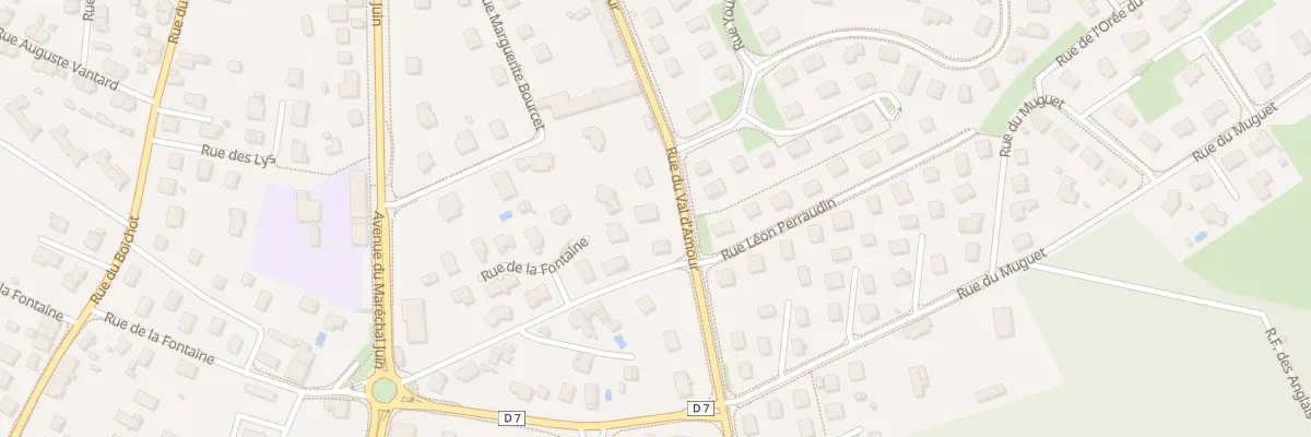 Plan du 43 Rue du Val d’Amour à Dole