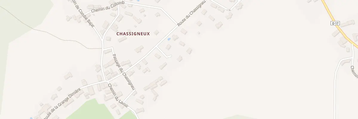 Plan du 411A Rte du Chassigneu à Villages du Lac de Paladru