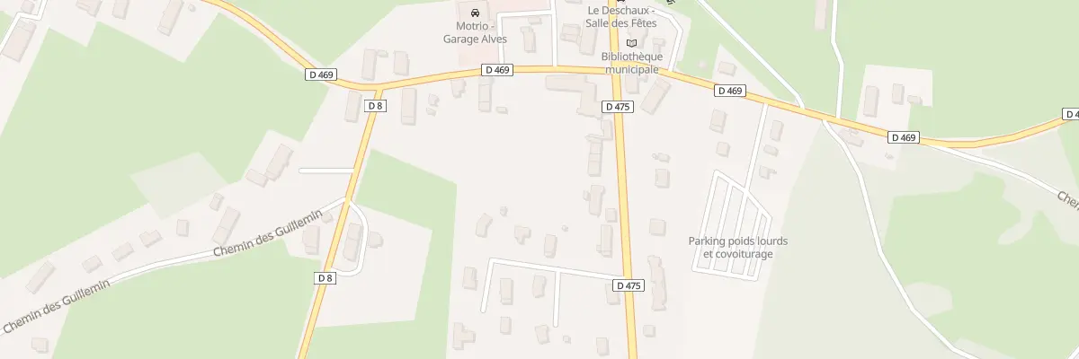 Plan du 9 Rte de Lons-le-Saunier au Deschaux