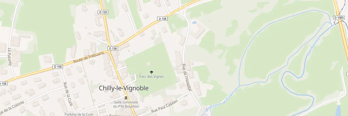 Plan du 109 Rue de l’Hospital à Chilly-le-Vignoble