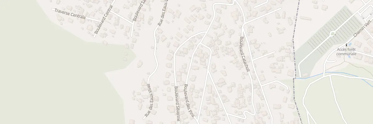 Plan du 32 Bd des Pins Qrt La Milliere à Marseille 11e Arrondissement