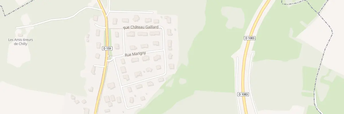 Plan du 265 Rue Chateau Gaillard à Chilly-le-Vignoble