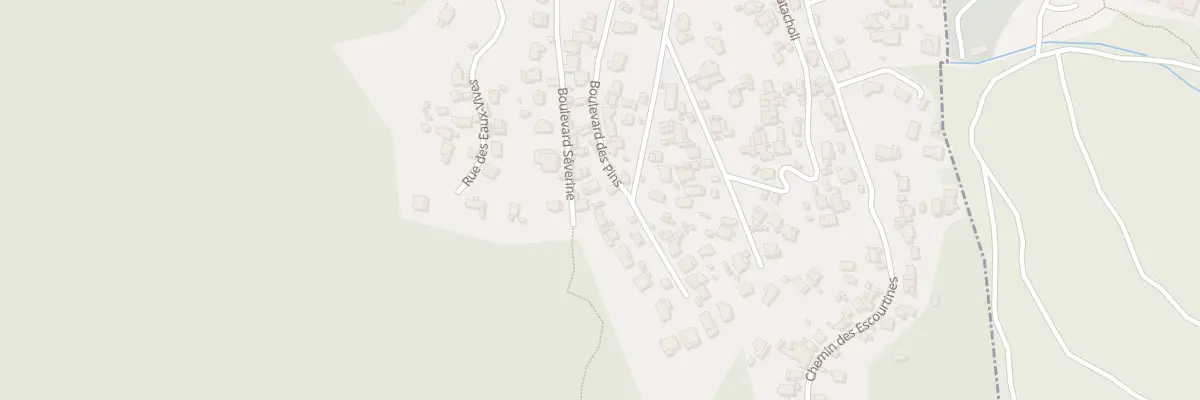 Plan du 62 Bd des Pins Qrt La Milliere à Marseille 11e Arrondissement