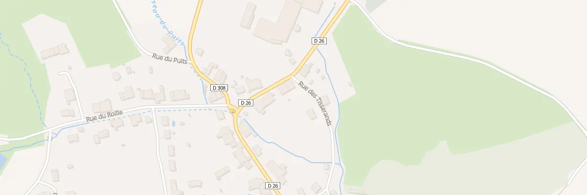 Plan du 8 Rue de Verseilles à Chaudenay