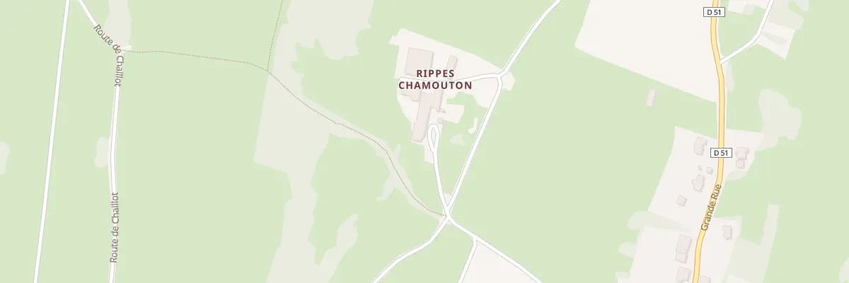 Plan du 5 Rippes Chamouton à Pimorin