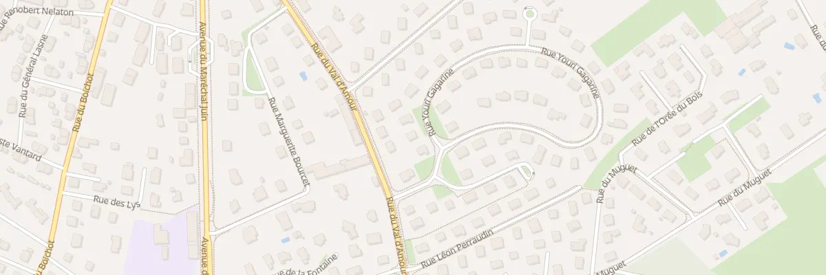 Plan du 6 Rue Gagarine à Dole