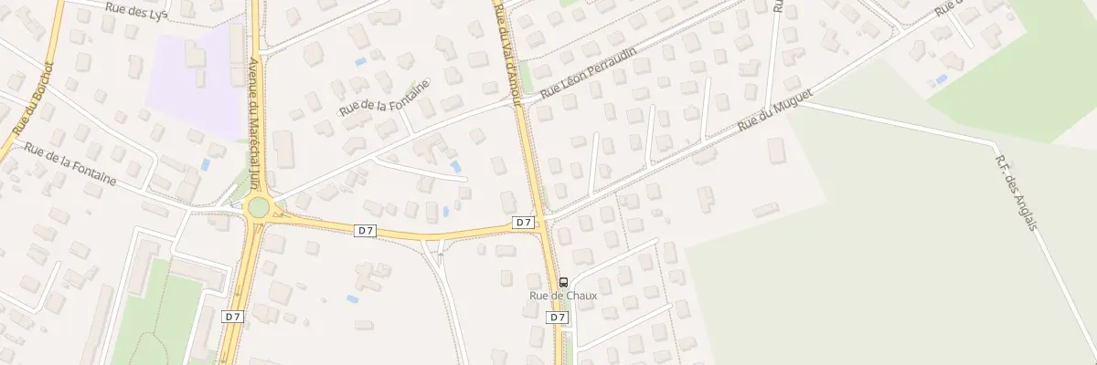 Plan du 46 Rue du Val d’Amour à Dole