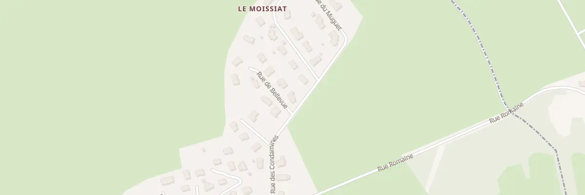 Plan du 2 Rue de Bellevue à Courlans