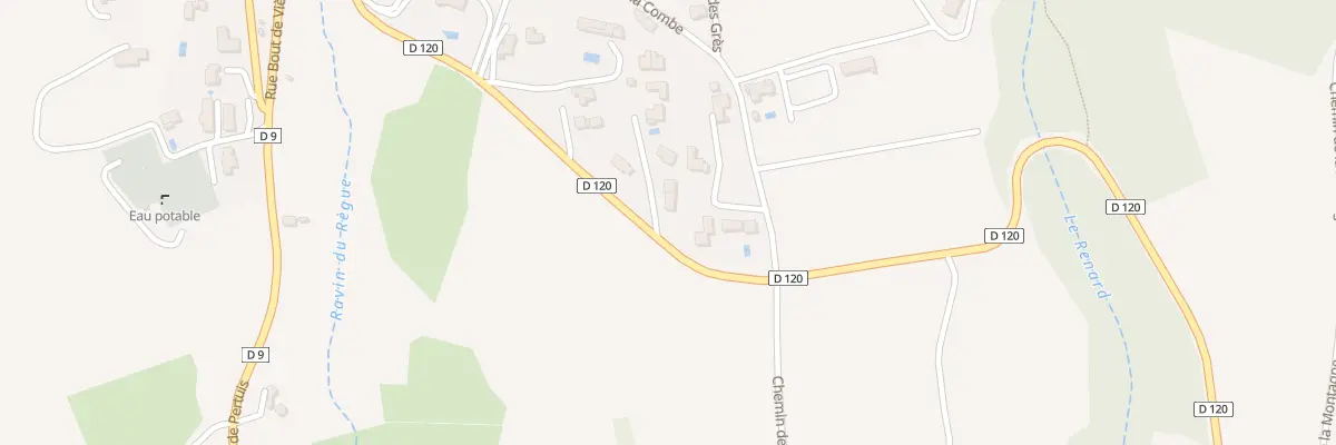 Plan du 5216F Les Gres à Cabrières-d’Aigues