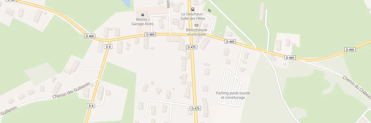 Plan du 5 Rte de Lons-le-Saunier au Deschaux