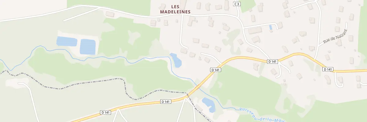 Plan du 307 Che des Madeleines à Saint-Didier