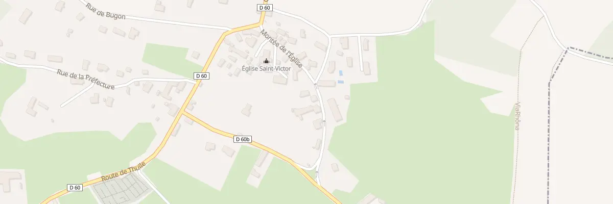 Plan du 5136 Mte de l’Eglise à Saint-Victor-de-Morestel
