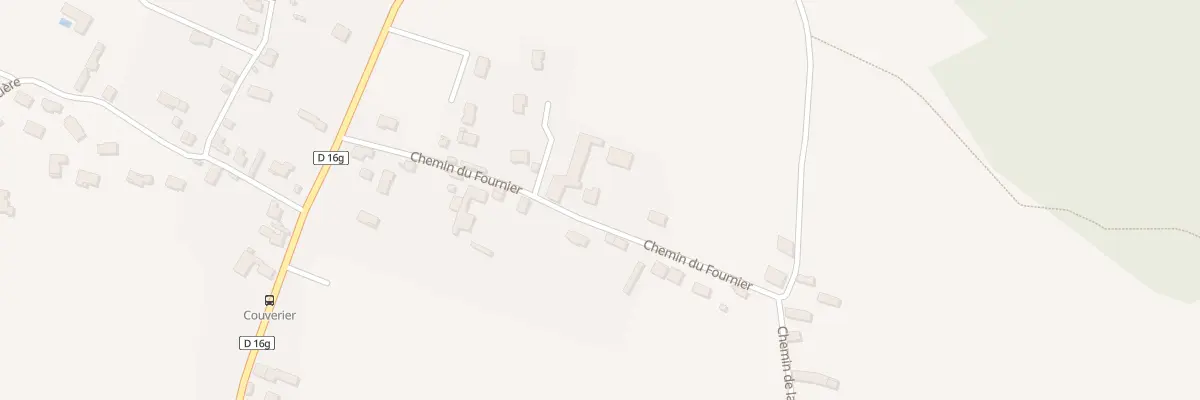 Plan du 245 Che du Fournier à Dolomieu