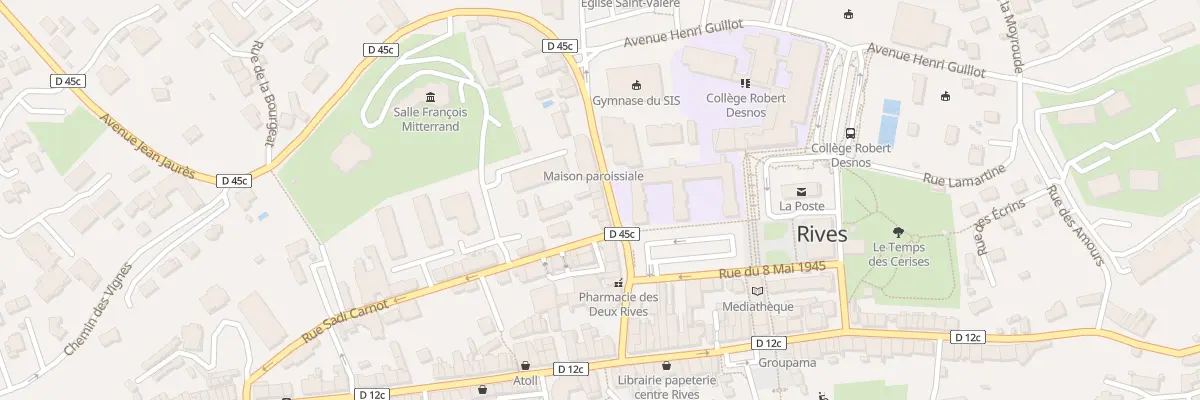 Plan du 135 Av Jean Jaures à Rives