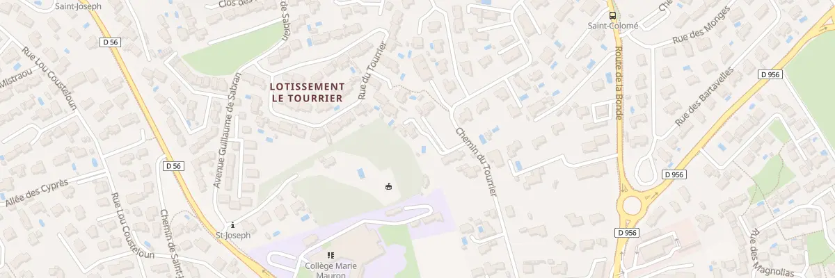 Plan du 339 Che du Tourrier à Pertuis