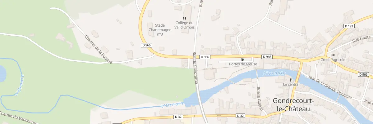 Plan du 4 Rue du Saussi à Gondrecourt-le-Château