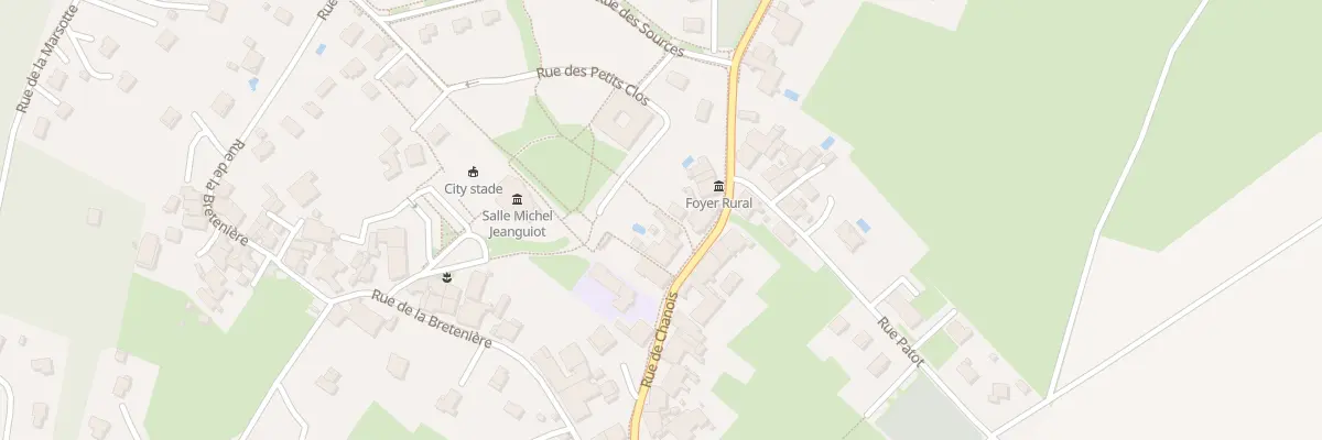 Plan du 4 Rue du Chanois à Authume