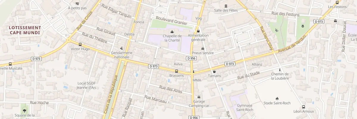 Plan du 278 Rue Mal Leclerc à Pertuis