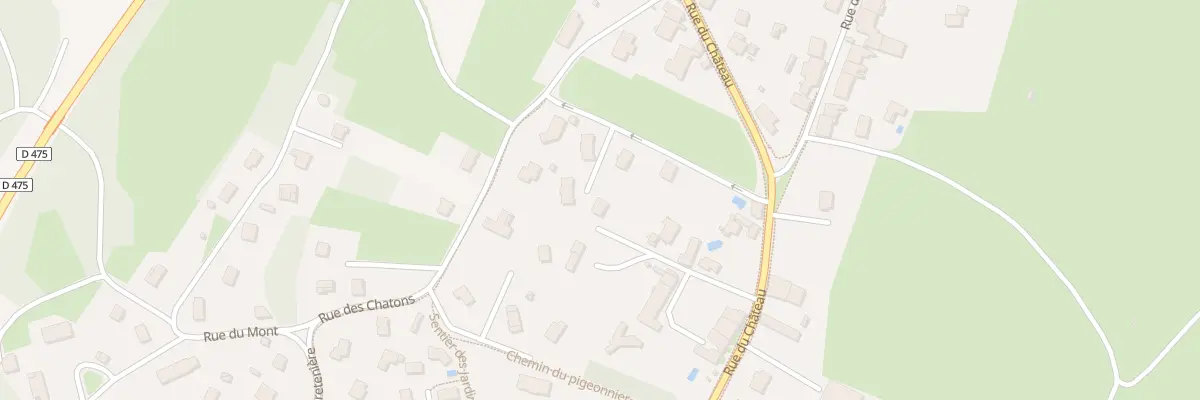 Plan du 19 Rue du Château à Authume