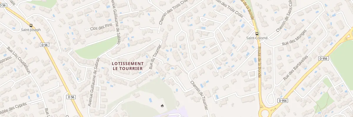 Plan du 385 Rue Elie Ricard à Pertuis