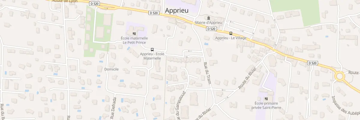 Plan du 440 Rue Defrada à Apprieu