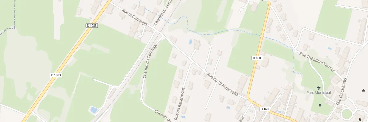 Plan du 2 Rue du Revermont à Gevingey
