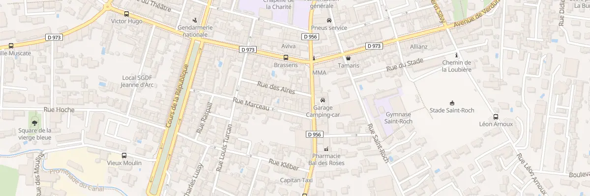 Plan du 21 Rue des Aires à Pertuis