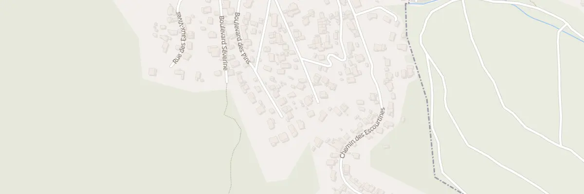 Plan du 63 Bd des Pins Qrt La Milliere à Marseille 11e Arrondissement