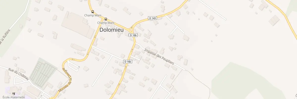 Plan du 39 Imp des Peupliers à Dolomieu