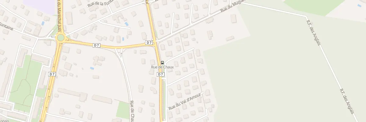Plan du 62 Rue du Val d’Amour à Dole