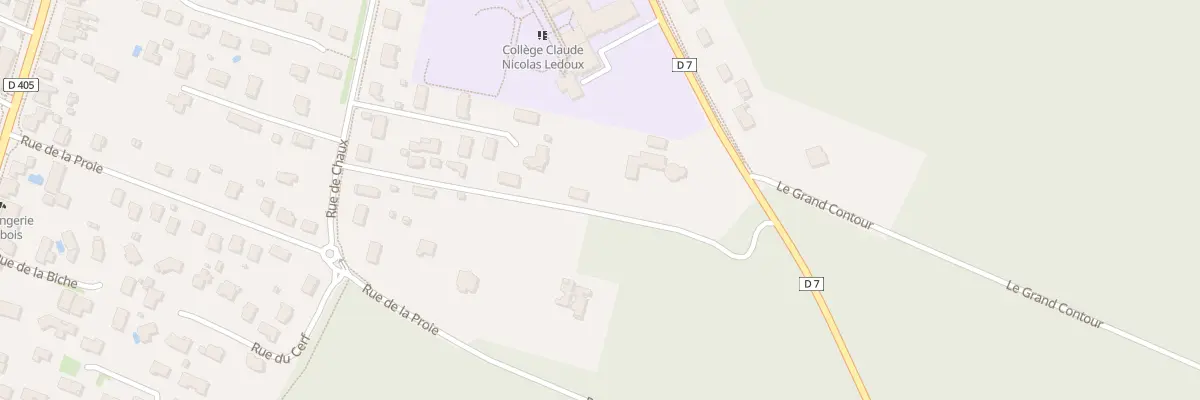 Plan du 135 Rue du Val d’Amour à Dole