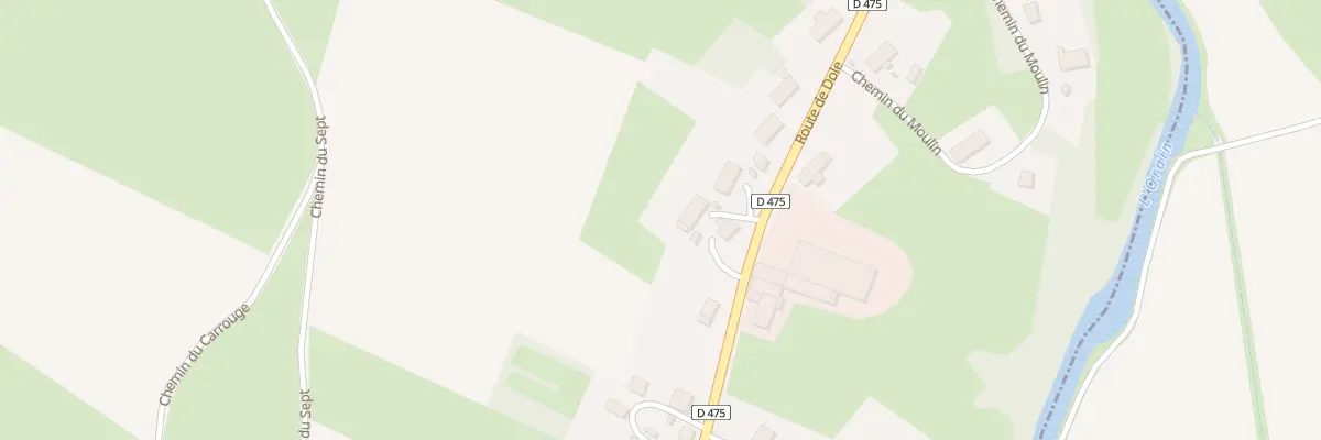 Plan du 52 Rte de Dole au Deschaux