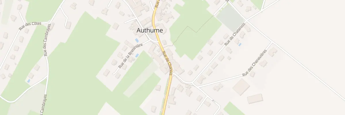 Plan du 39 Rue du Chanois à Authume