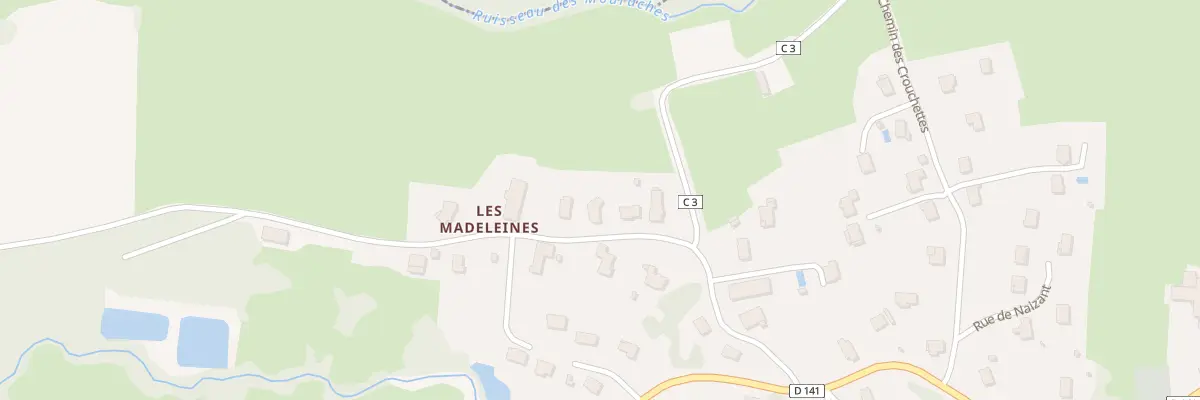 Plan du 230 Che des Madeleines à Saint-Didier