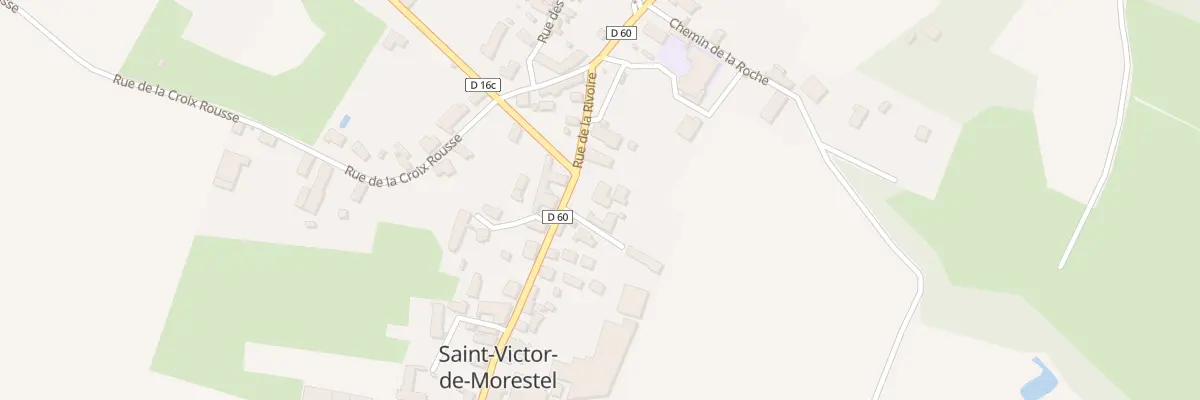 Plan du 5123 Rue Grande Rue du Bourg à Saint-Victor-de-Morestel