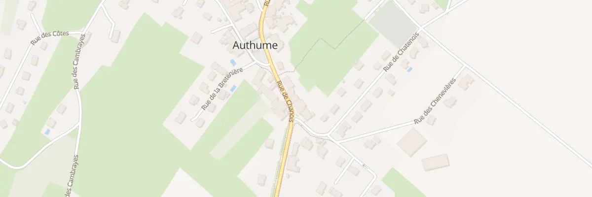 Plan du 41 Rue du Chanois à Authume