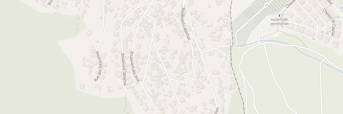 Plan du 60 Bd Catacholi à Marseille 11e Arrondissement