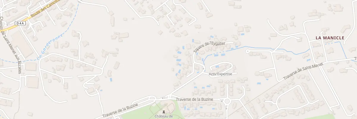 Plan du 12 Sq de l’Eygalier à Marseille 11e Arrondissement