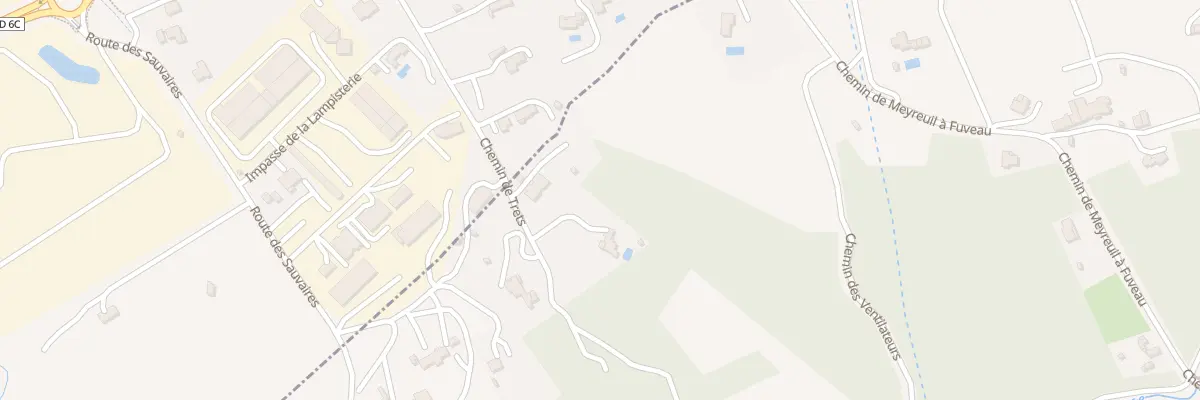 Plan du 6931 Les Sauvaires à Fuveau