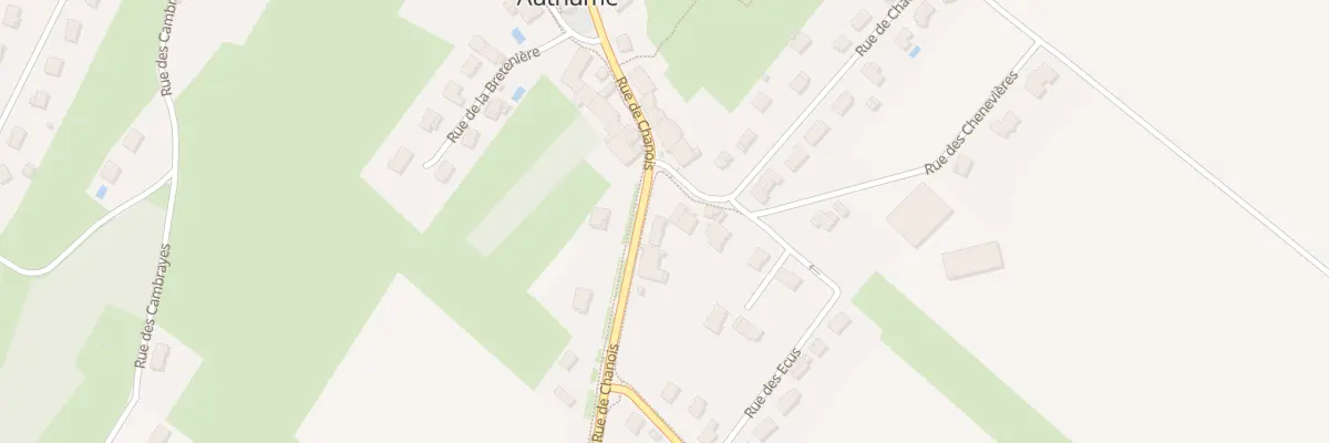 Plan du 47 Rue du Chanois à Authume