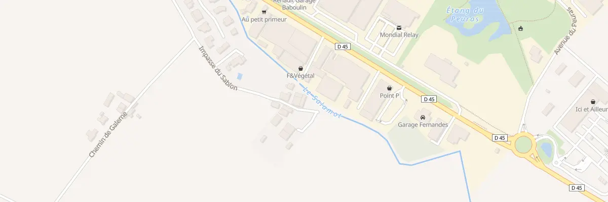 Plan du 5 Imp du Sablon à Tullins