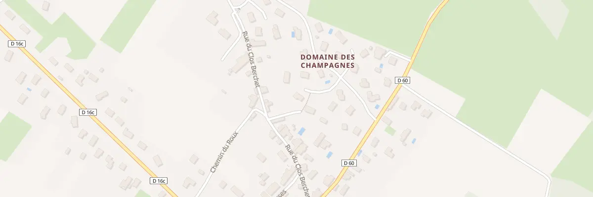 Plan du 5479 Rue du Clos Berchet à Saint-Victor-de-Morestel