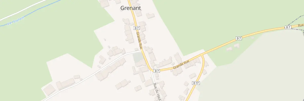 Plan du 71 Gr Grande Rue à Grenant